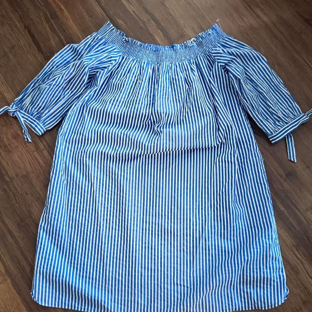 Other-stories Women's Blue and White Casual-dresses